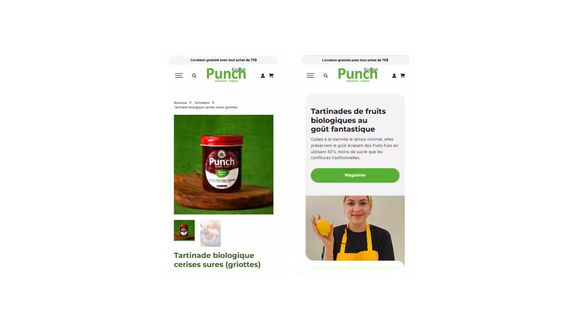 Tartinades Punch